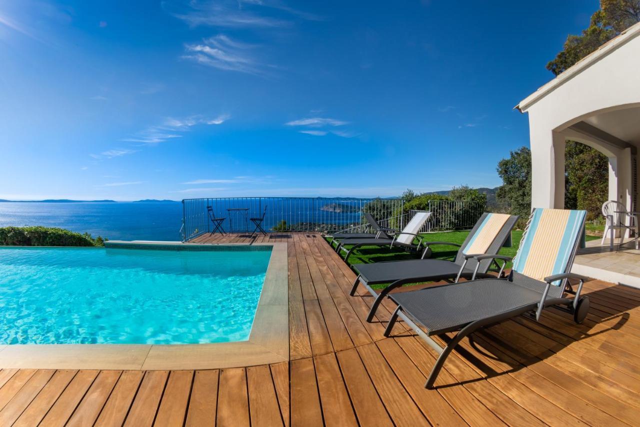 Vistazur Luxueux Appartement Avec Terrasse Et Piscine Rayol-Canadel-sur-Mer Exterior photo
